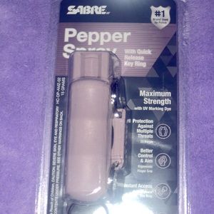 Pepper spray key chain